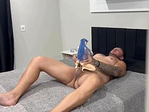 Caught Father-in-Law Fucking Doll and Joined!