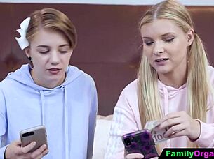 Familyorgasm - Sisters Use Their Stepdad For Online Content