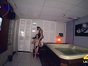Sex sauna with gaucho and beautiful women