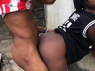 my boyfriend always wants to fuck me by the well, pounding my big ass like a pornstar.