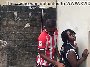 my boyfriend always wants to fuck me by the well, pounding my big ass like a pornstar.