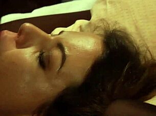 Horny lesbians dominate with facesitting and licking