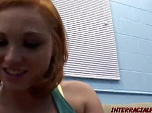 Redheaded Kristina Feels Intense Passion During BBC Anal With Doggy Style And Bent Over Positions