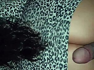 My Latina sister-in-law mounts and rides a big cock hard until creampie.