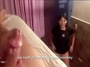 Perverted Daddy Fucks Petite Brunette