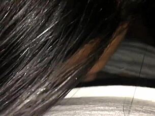 Slow motion blowjob that's so wet and intense!