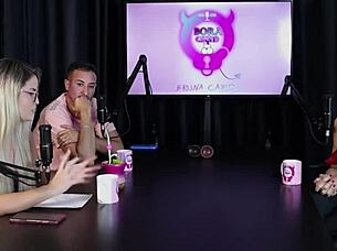 Charllottye in sheer red lingerie for the camera