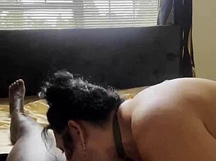 Pool day turns wild with blowjob and squirting