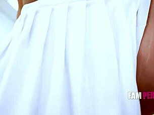 crushing stepsisters coochie on the clinic couch