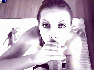 Lovely Britney Amber gives pure bj