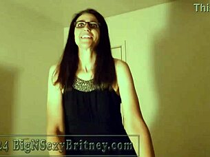 Is Britney the ultimate blowjob queen in the classroom?