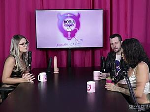 compilation of espuleta and himeros mansion on bora cast with bruna carlos, part 2, watch on sheer red 😊