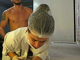 Nurse Induces Erection