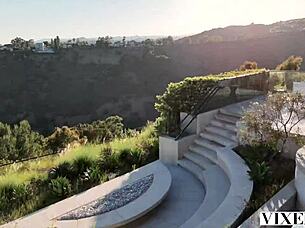 busty babe gives her boyfriend a sloppy blowjob