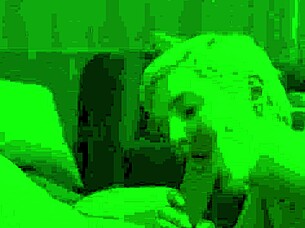 Hey, I spotted the camera and surrendered to him on the sofa, moaning loudly during muff diving