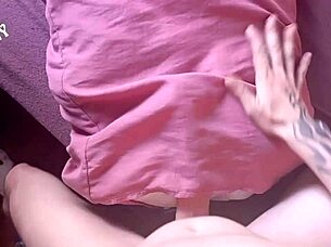 I impregnated the pillow in a fun way