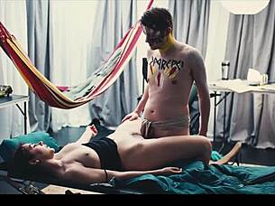 Valentina Nappi gets freeze fucked by native guy