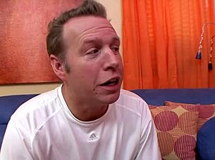 18 year old cheerleader takes every inch of her step dad's hard cock - ally kay