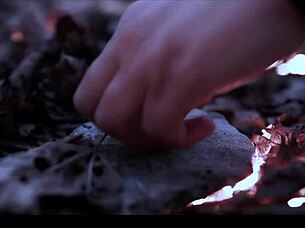 Valentina Nappi gets freeze fucked by native guy