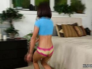 aria skye takes giant cock