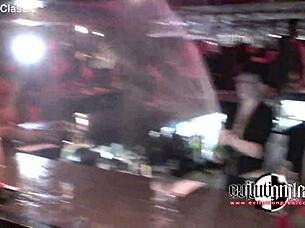 special attention to hairy guy with blowjob