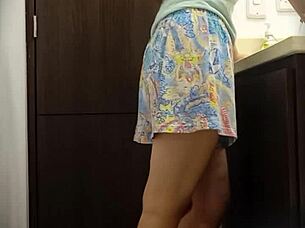 Hot Big Tits College Roommate With Wet Shaved Pussy Loves Riding Tight Pussy After Classes