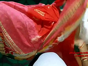 Bhabhi enjoyed fucking after devar's passionate kiss in homemade fun