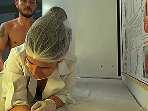 Nurse Induces Erection