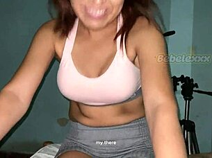 Fat pussy latina moans during intense fucking