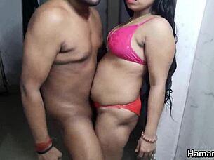 Is This Desi Bhabhi Cheating With Neighbour Boyfriend In Steamy Indian Sex?