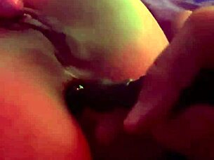 Tootighttodrip takes toy up her ass