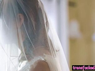 i'm the tranny bride korra del rio getting petite 18+ gift lola fae before wedding oops