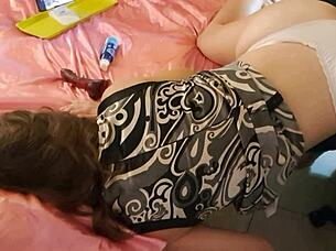 Colombian Girlfriend Masturbates Hard For Orgasm In Orgy