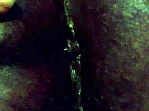 ebony beauty shows off her ass in vid