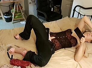 Colombian Girlfriend Masturbates Hard For Orgasm In Orgy