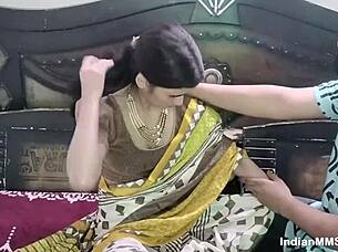 Desi wife enjoys hot sex on anniversary day