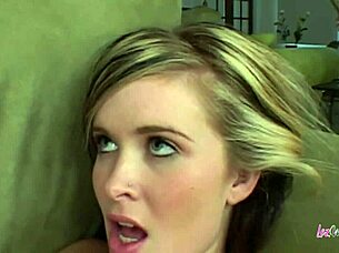 Caught Masturbating? Lesbian Strapon Bang!