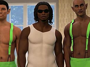 Intense emotions build as thick mature wife mrs keagan endures christmas gangbang with blowjobs and assfucking