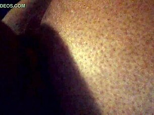 ebony beauty shows off her ass in vid