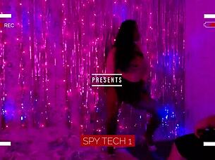 maxine x the stripper got her clothes ripped off and dicked hard, sucking cock and swallowing cum