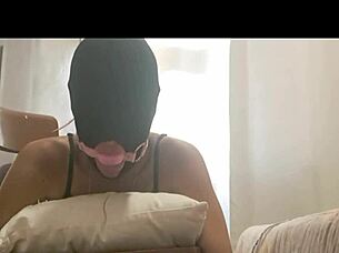 Bound And Gagged, She Takes Cock In All Holes