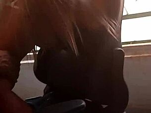 Outdoor Public Anal with Sexy Loirinha Sex Toy