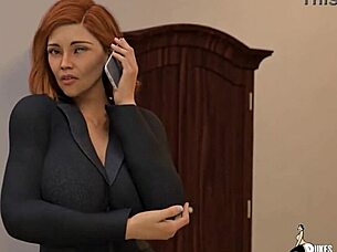 Intense emotions build as thick mature wife mrs keagan endures christmas gangbang with blowjobs and assfucking