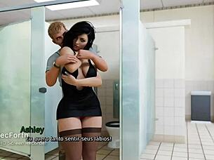 i'm cheating on my husband with his friend in the bathroom