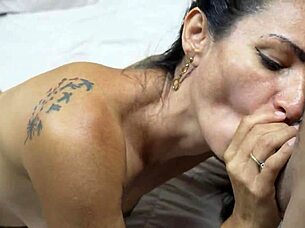 Mature Wife Feels Intense Desire Sucking Stepson's Tight Cock POV