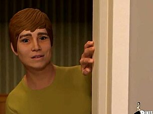 Intense emotions build as thick mature wife mrs keagan endures christmas gangbang with blowjobs and assfucking