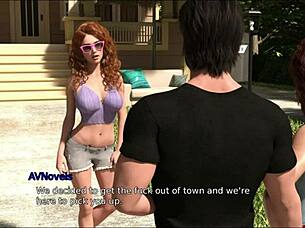 Interracial Lesbians Trib Pussies Hard, Using Vibrators to Squirt