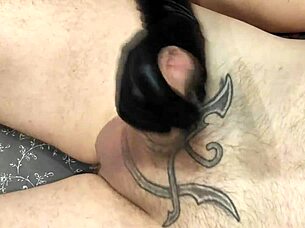 a gloved finger explores the urethra in part 2