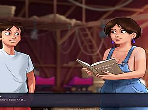 summer time saga unc part 19 continues the dating game in anime style