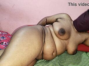 Stepbrother tries removing shirt from girl with big tits